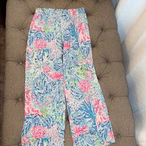 Lilly Pulitzer Colorful Wide Leg Pants